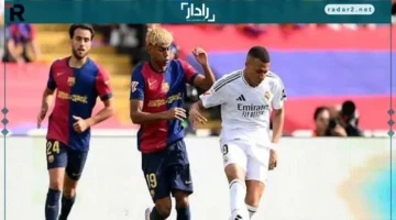مباريات نارية.. شاهد كيف سجل مبابي الهدف الأول في كلاسيكو ريال مدريد وبرشلونة